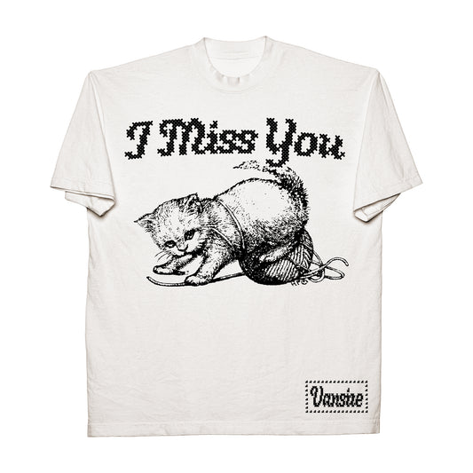 I Miss You Shirt (White)