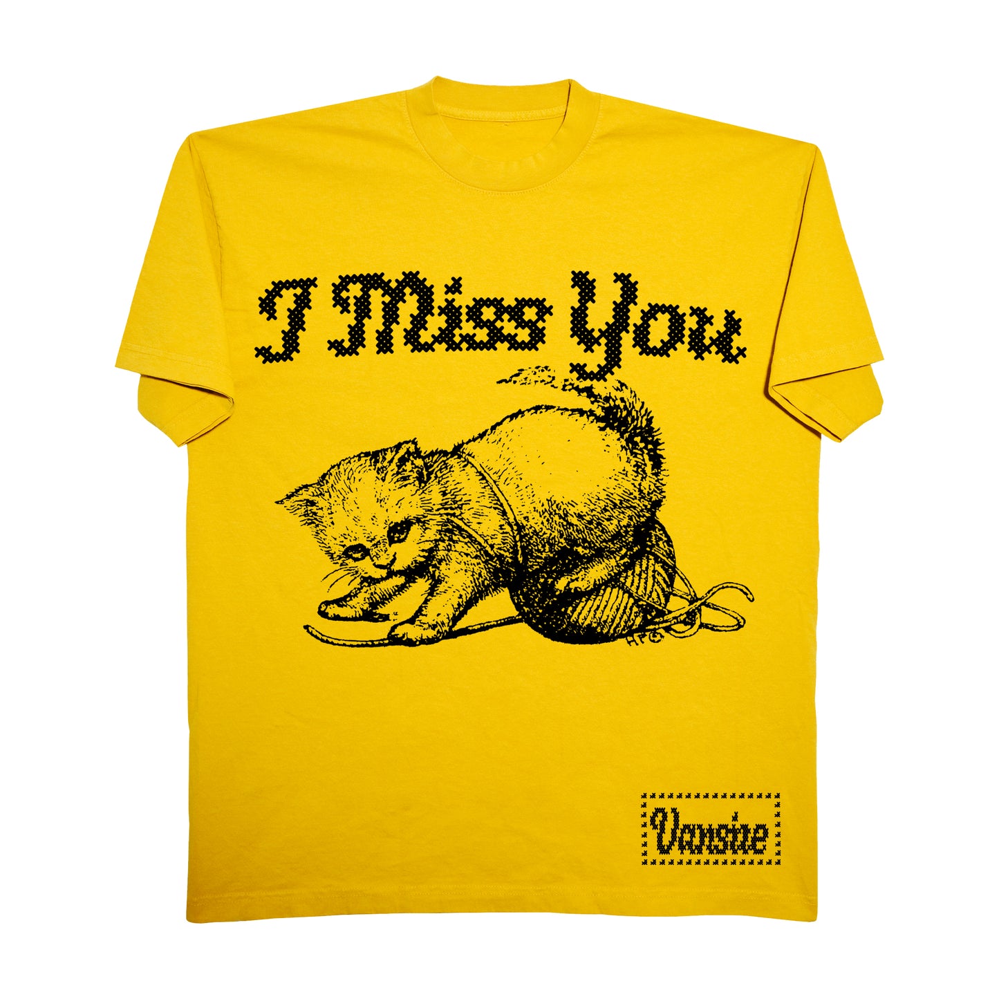 I Miss You Shirt (Yellow)